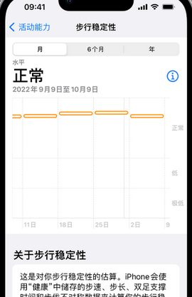 开州iPhone手机维修如何在iPhone开启'步行稳定性通知'