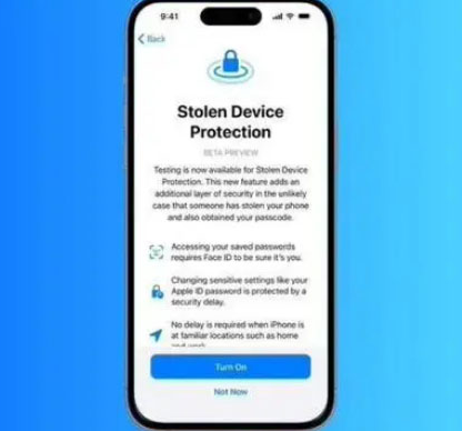 开州苹果授权维修店分享被盗设备保护功能开启方法 