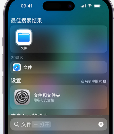 开州apple维修中心分享iPhone文件应用中存储和找到下载文件 