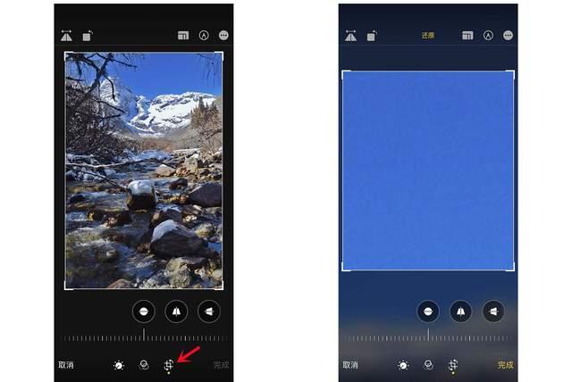 开州苹果手机维修分享iPhone手机如何使用裁剪功能隐藏照片 