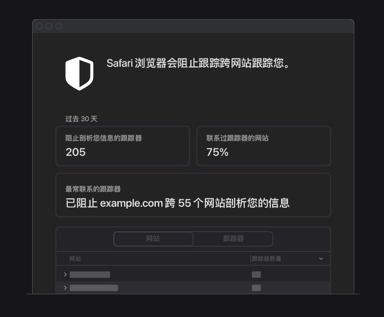 开州苹果手机维修分享如何在 Safari 浏览器中查看和打开隐私报告 